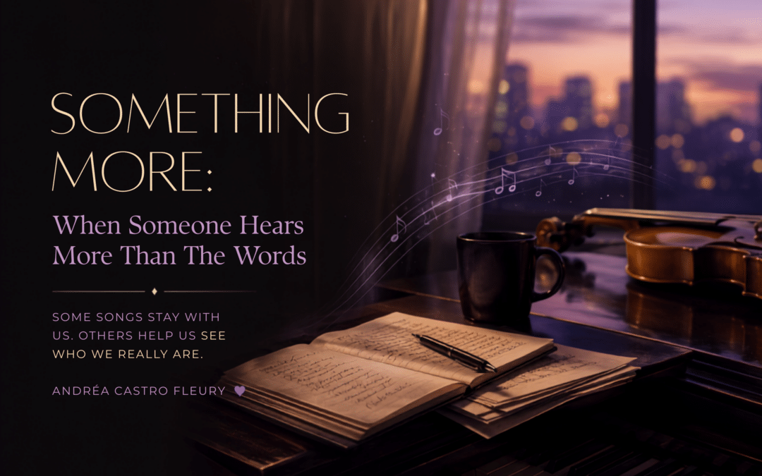 Something More: When Someone Hears More Than The Words